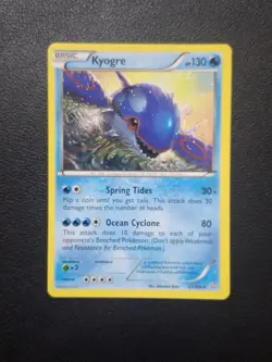 Kyogre 53/160 Rare XY - Primal Clash Non Holo Pokemon Card Lightly Played - Image 1