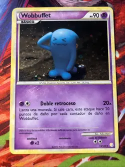 Pokemon Wobbuffet Holo Heartgold & Soulsilver 13/123 Near Mint (Spanish) - Image 1