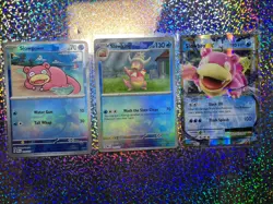 Pokemon TCG Poke Ball Pattern: 019/131 Slowking; 018/131 Slowpoke - Image 1