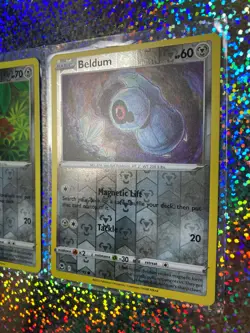 2010 Pokemon TCG HeartGold & SoulSilver Unleashed Reverse Holo 44/95 Beldum (HP) - Image 3