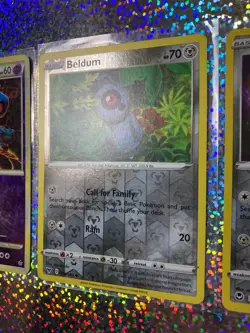 2010 Pokemon TCG HeartGold & SoulSilver Unleashed Reverse Holo 44/95 Beldum (HP) - Image 4