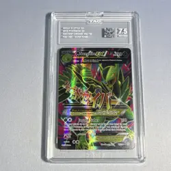 Pokemon M Sceptile EX 85/98 XY Ancient Origins Ultra Rare Holo Full Art TAG 7.5 - Image 1