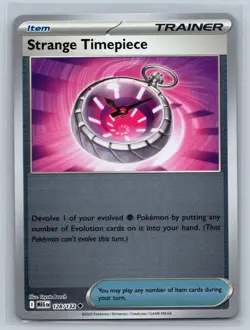 Strange Timepiece 128/132 Uncommon Mega Evolution Pokemon Card Reverse Holo NM - Image 1