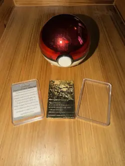 Burger King Pokemon TCG Charizard #06 Gold Plated Metal Card Limited Editiont. - Image 2