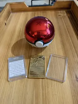 Burger King Pokemon TCG Charizard #06 Gold Plated Metal Card Limited Editiont. - Image 3