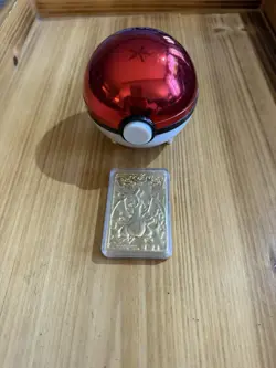 Burger King Pokemon TCG Charizard #06 Gold Plated Metal Card Limited Editiont. - Image 5