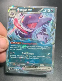 GENGAR EX 104/162 TEMPORAL FORCES ULTRA RARE NM POKEMON TCG~VGC~ - Image 1