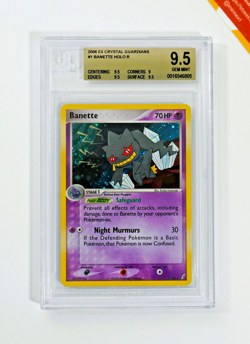 Pokemon BGS 9.5 Banette #1 Holo Ex Crystal Guardians 2006 English - Image 1