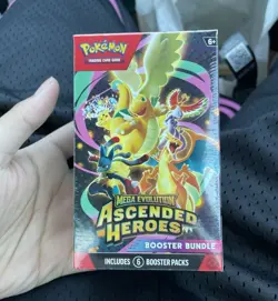 Pokemon TCG Mega Evolution—Ascended Heroes Booster Bundle Box, 6 Packs - Image 1