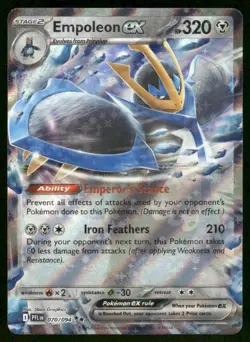 Empoleon ex 070/094 Double Rare Phantasmal Flames Pokemon Holo Near Mint - Image 1