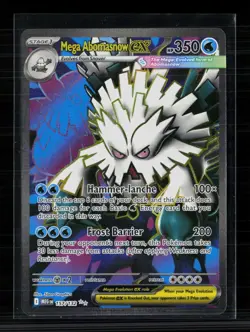 Pokemon 2025 Mega Evolution Mega Abomasnow EX FA #157/132 - Image 1