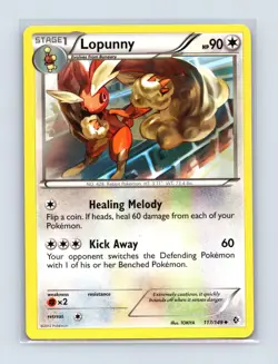 Lopunny 117/149 Uncommon Boundaries Crossed Pokemon Lightly Played - Image 1