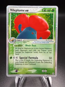Pokemon Hidden Legends VILEPLUME EX ULtra Rare #100/101 - Image 1