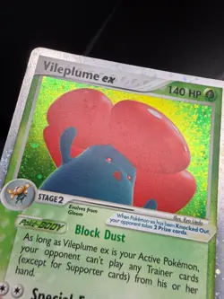 Pokemon Hidden Legends VILEPLUME EX ULtra Rare #100/101 - Image 2