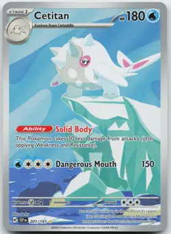 Cetitan 201/191 Illustration Rare Surging Sparks Pokemon Near Mint - Image 1