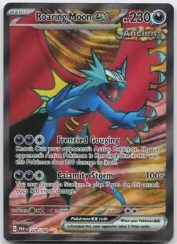 Roaring Moon ex 229/182 Ultra Rare Paradox Rift Pokemon Near Mint - Image 1