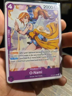 O-Nami ST18-002 C Premium Booster -The Best- Vol. 2 One Piece Purple not Foil Nm - Image 3
