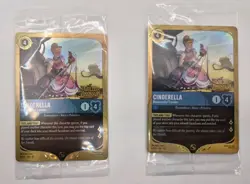 2x Cinderella - Resourceful Traveler 47 Disney Lorcana Promo Cards Holo - Image 1