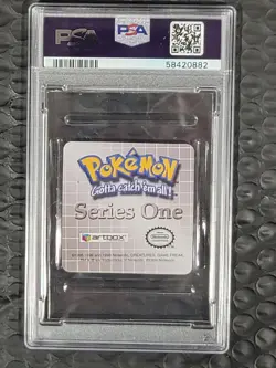 1999 POKEMON ACTION FLIPZ S1 #3 BLASTOISE/SQUIRTLE/WARTORTLE PSA 6 LOW POP - Image 2