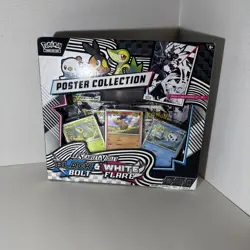 Pokemon Black Bolt & White Flare Unova Poster Collection Box Sealed - Image 1