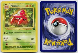 PARASECT 41/64 UNCOMMON JUNGLE POKEMON UNLIMITED LP - Image 3