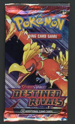 Pokemon Destined Rivals Booster Pack - Factory Sealed - Random Pack Art - Image 3