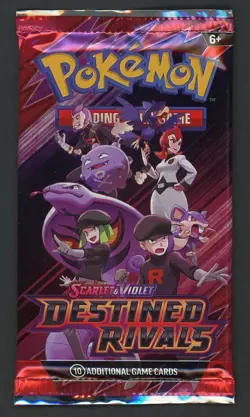 Pokemon Destined Rivals Booster Pack - Factory Sealed - Random Pack Art - Image 4