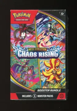 Pokemon Chaos Rising Booster Bundle Sealed Mega Evolution TCG - Image 1