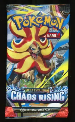Pokemon Chaos Rising Booster Pack - Factory Sealed - Random Pack Art - Image 2