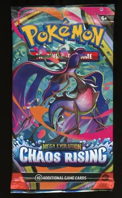 Pokemon Chaos Rising Booster Pack - Factory Sealed - Random Pack Art - Image 4