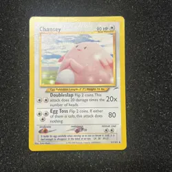 Pokemon Chansey #31/105 Neo Destiny Unlimited Uncommon - Image 1