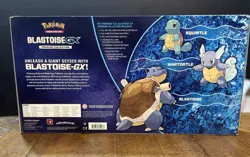 Pokemon Blastoise GX Premium Collection Box Sealed Pin Coin Promos 2019 - Image 2