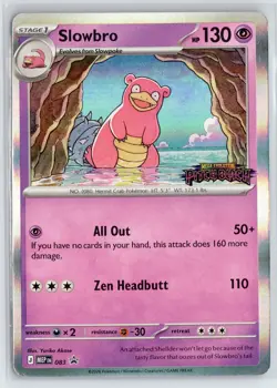 Pokemon Pitch Black Stamped #083 Slowbro NM - Image 1