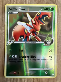 Scizor Reverse Holo 48/111 VLP Rising Rivals Pokemon Card - Image 1