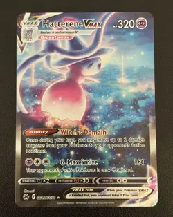 Pokemon Hatterene VMAX GG47/GG70 Crown Zenith: Galarian Gallery Holo - Image 1