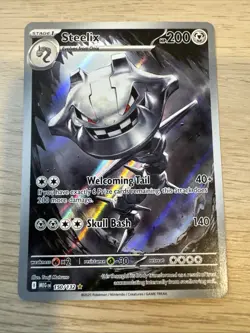 Steelix 150/132 Illustration Rare Pokemon Mega Evolution NM - Image 1