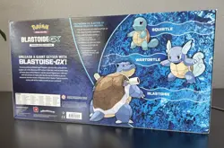 Pokemon Blastoise GX Premium Collection Box Sealed Pin Coin Promos 2019 - Image 2