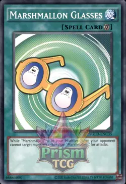 Marshmallon Glasses YGLD-ENC35 Yugioh - Image 1