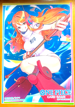 Nami 10 Sleeves 2025 Promotion One Piece Card Official Champion Ship Japan - Image 1