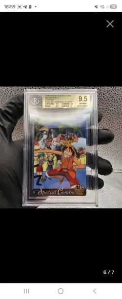 One Piece - 2 Graded card - Special Combo DBZxOP 40th - Beckett 9.5 - Image 2