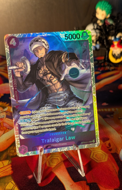One Piece TCG —Trafalgar Law ST10-010— Foil SR - Image 1
