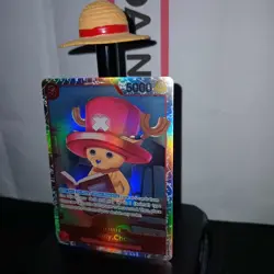 mint + Tony Tony Chopper OP08-007 SR Two Legends One Piece Card - Image 2
