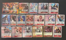 One Piece Shanks OP09 Red Core Competitive Deck Ready To Play / Upgrade - Image 1