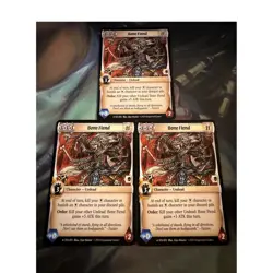 x3 Bone Fiend Character Undead Warlord Saga of the Storm Kingswood Games 2021 - Image 1