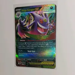 Pokemon Mega Gengar ex Promo | Mega Moonlit Tin | Mint/Near Mint Foil Card + QR - Image 1