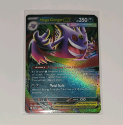 Pokemon Mega Gengar ex Promo | Mega Moonlit Tin | Mint/Near Mint Foil Card + QR - Image 2