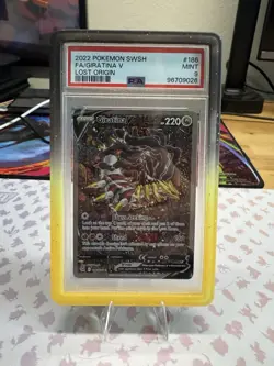 Pokemon Giratina V Alt Art Lost Original Full Art Card 186/196 PSA 9 - Image 3