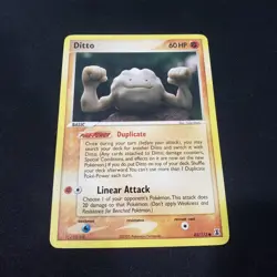 2005 Pokemon: DITTO [Geodude] - 62/113 - [EX Delta Species] - [Common] - LP/VLP - Image 1