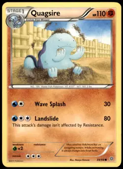 Pokemon - Quagsire #39/98 - XY - Ancient Origins Common - Image 1
