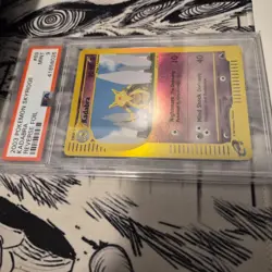2003 POKEMON SKYRIDGE KADABRA REVERSE HOLO FOIL #69 PSA MINT 9 - Image 3